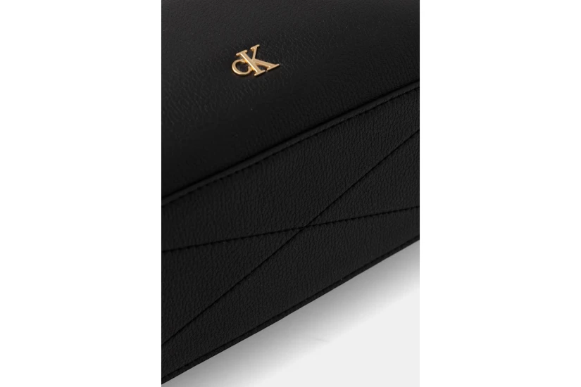 Calvin Klein Minimal Monogram Τσάντα Ώμου - Χειρός Μαύρη