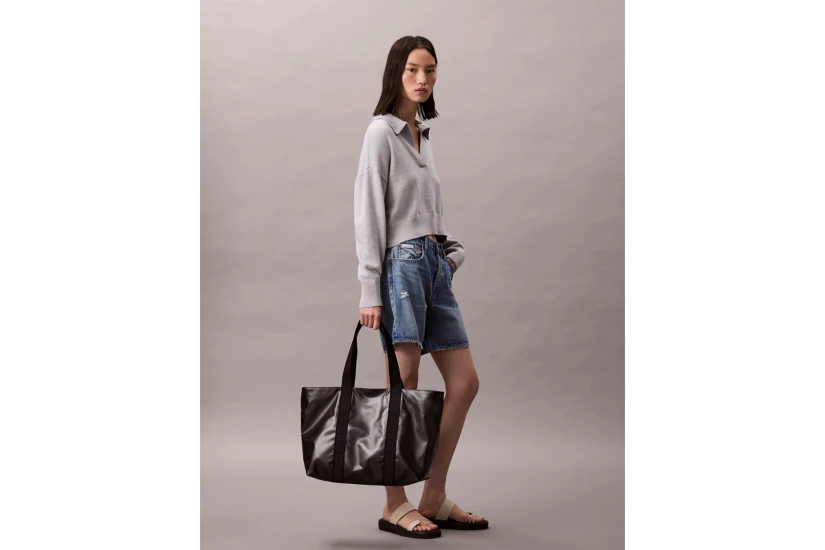 Calvin Klein Ultralight Water Repellent Τσάντα Shopper Μαύρη