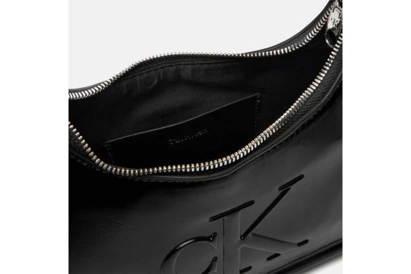 Calvin Klein Bold Monogram Metallic Γυναικεία Τσάντα Ώμου-Χειρός