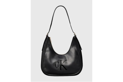 Calvin Klein Soft Touch Crescent Logo Hobo Τσάντα Ώμου - Χειρός (LV04F3427G UB1)