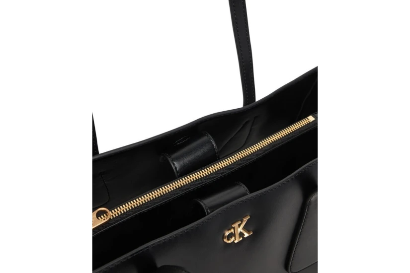 Calvin Klein Medium Work Γυναικεία Τσάντα Tote Μαύρη