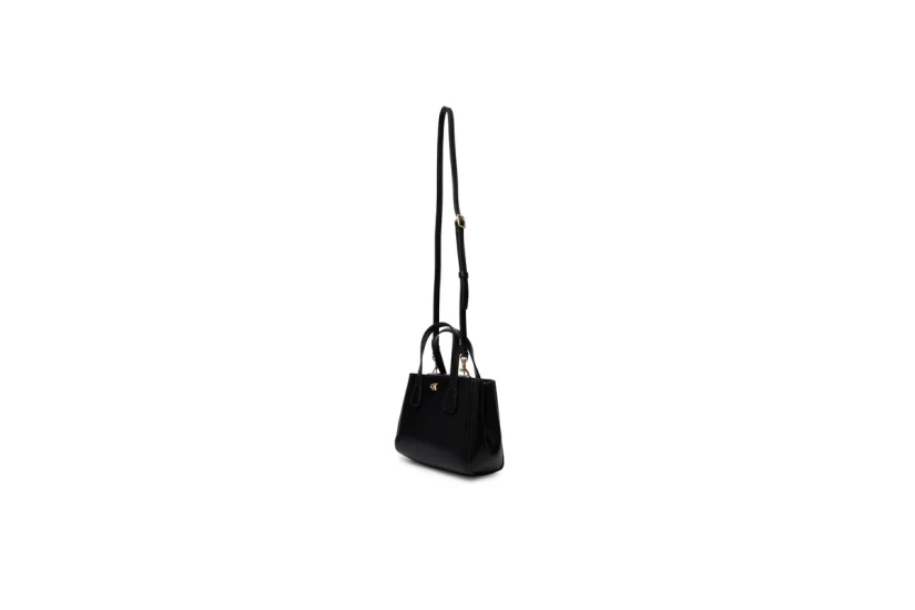 Calvin Klein Refined Mini Tote Γυναικεία Crossbody Τσάντα Tote - Χιαστί Μαύρη