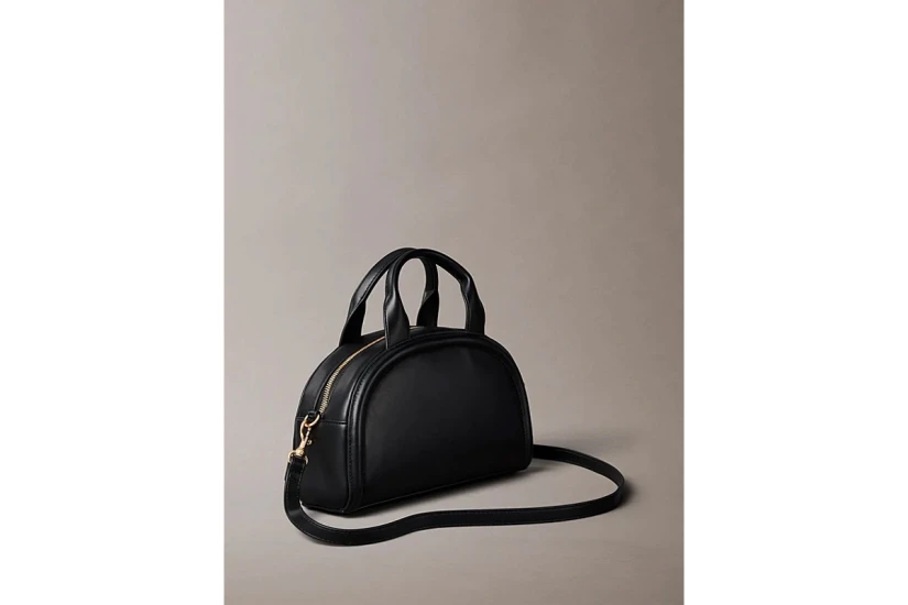Calvin Klein Signature Monogram Γυναικεία Τσάντα Ώμου - Χειρός Μαύρη