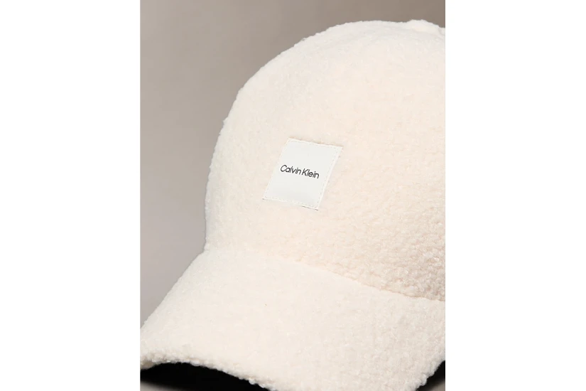 Calvin Klein Boucle Καπέλο Strapback Εκρού