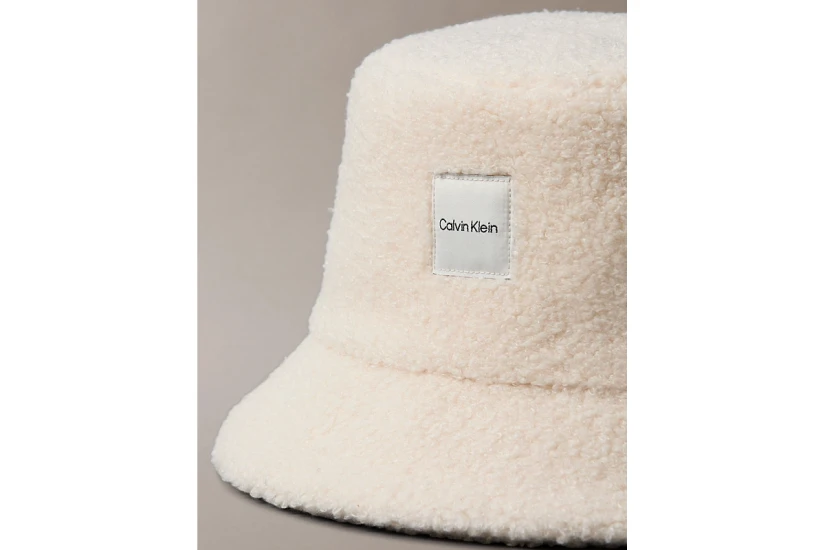 Calvin Klein Boucle Καπέλο Bucket Εκρού