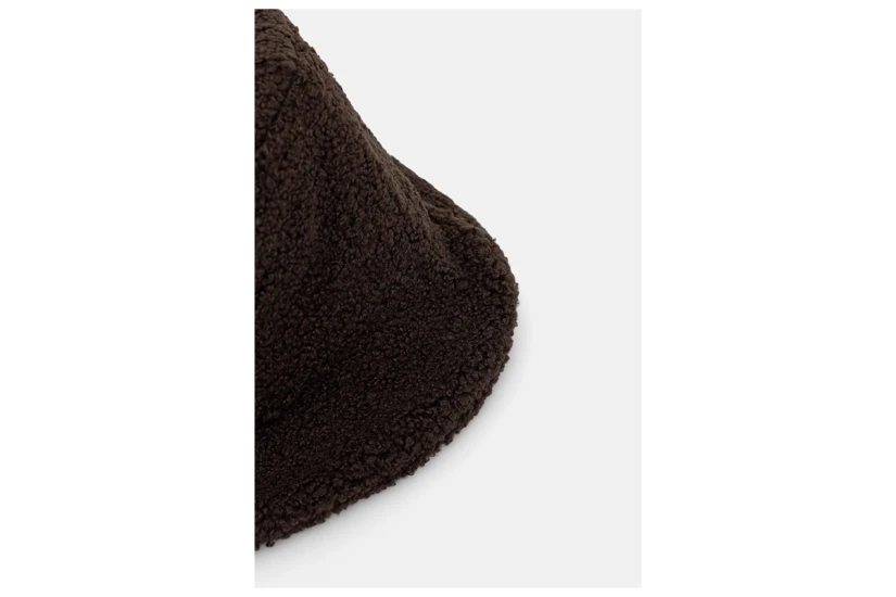 Calvin Klein Sherpa Γυναικείο Καπέλο Bucket Καφέ