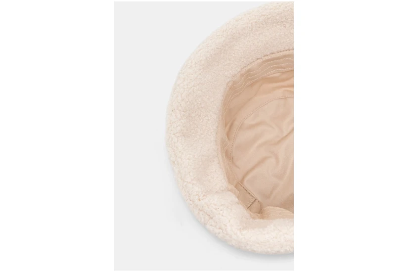 Calvin Klein Sherpa Γυναικείο Καπέλο Bucket Μπεζ
