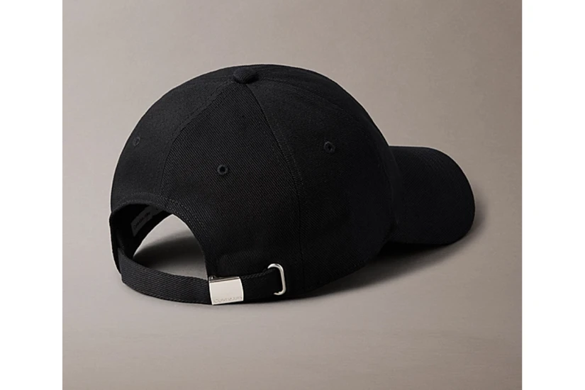 Calvin Klein Twill Logo Καπέλο Strapback Μαύρο