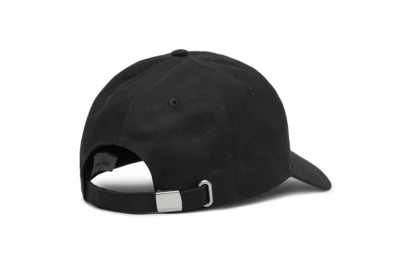 Calvin Klein Twill Logo Καπέλο Strapback Μαύρο