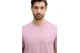 Calvin Klein Cotton Badge Ανδρικό Κοντομάνικο T-Shirt Ροζ