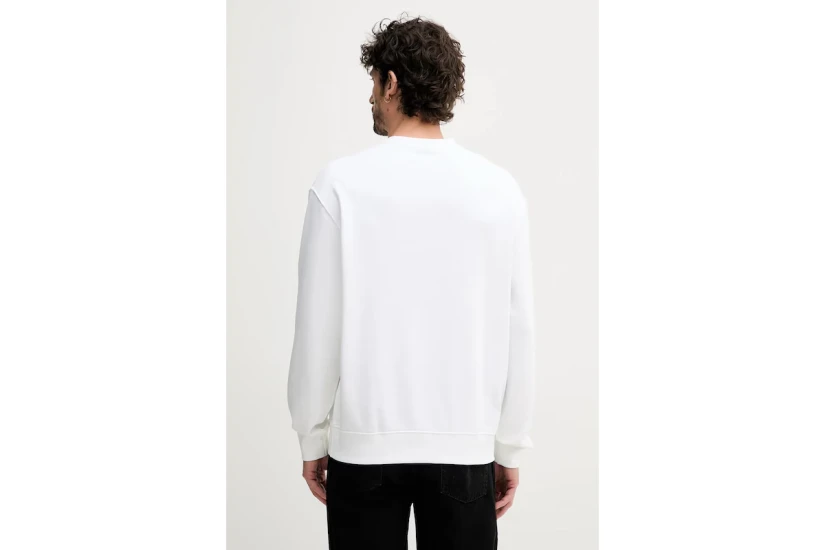 Calvin Klein Ανδρική Μακρυμάνικη Μπλούζα Λευκή