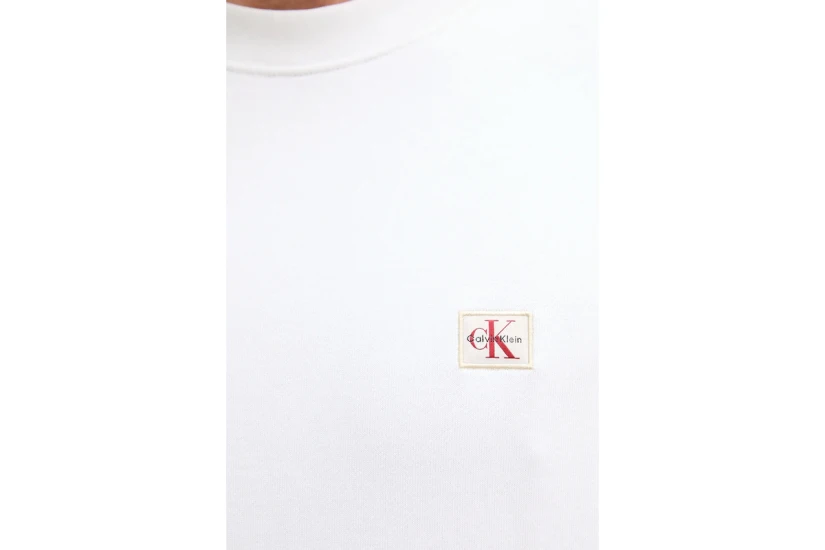 Calvin Klein Ανδρική Μακρυμάνικη Μπλούζα Λευκή