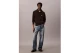 Calvin Klein Cotton Terry Badge Ανδρικό Φούτερ με Κουκούλα Μαύρο