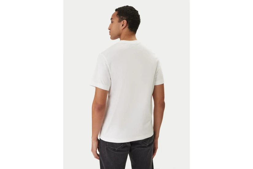 Calvin Klein Monogram Ανδρικό Κοντομάνικο T-Shirt Λευκό