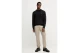 Calvin Klein Relaxed Cotton Monogram Ανδρικό Πουλόβερ Μαύρο