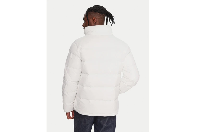 Calvin Klein Hooded Down Ανδρικό Μπουφάν Puffer με Κουκούλα Λευκό