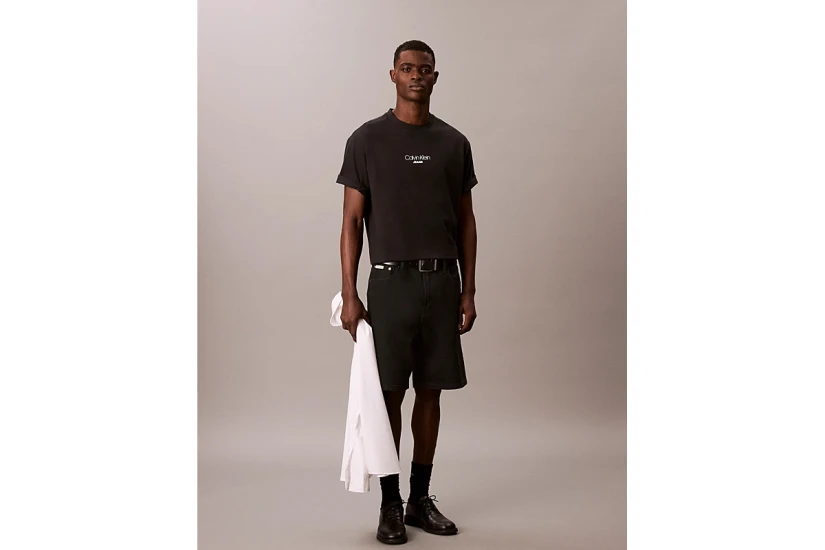 Calvin Klein Logo Graphic Ανδρικό Κοντομάνικο T-Shirt Μαύρο