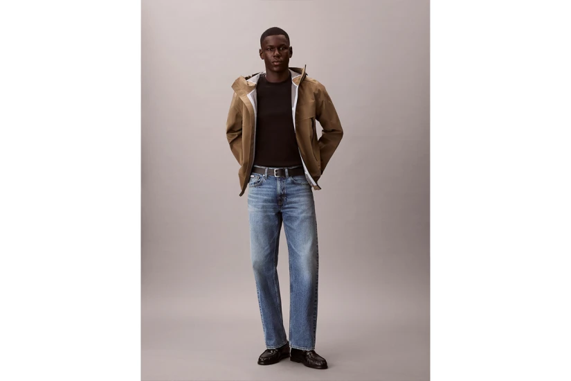 Calvin Klein Classic Waffle Ανδρικό Κοντομάνικο T-Shirt Μαύρο