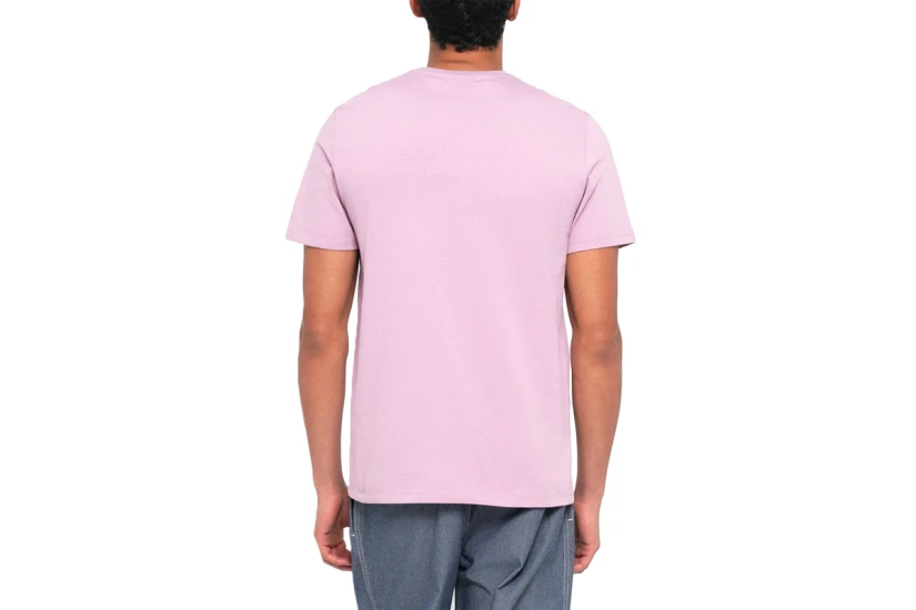 Calvin Klein Monogram Logo Ανδρικό Κοντομάνικο T-Shirt Λιλά