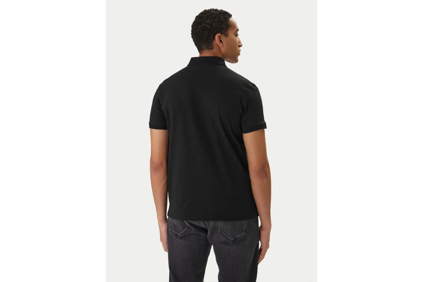 Calvin Klein Classic Monogram Ανδρικό Polo T-Shirt Μαύρο