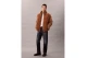 Calvin Klein Corduroy Ανδρικό Μπουφάν Puffer Ταμπά