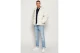 Calvin Klein Monogram Ανδρικό Μπουφάν Puffer με Κουκούλα Εκρού