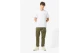 Calvin Klein Skinny Ανδρικό Παντελόνι Cargo Χακί