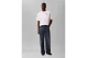 Calvin Klein Back Logo Ανδρικό Κοντομάνικο T-Shirt Λευκό