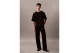 Calvin Klein Rib Cozy Flatback Ανδρικό Κοντομάνικο T-Shirt Μαύρο