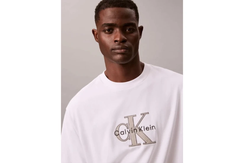 Calvin Klein Ανδρικό Κοντομάνικο T-Shirt Λευκό