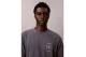 Calvin Klein Embroidered Logo Ανδρικό Κοντομάνικο T-Shirt Γκρι Σκούρο