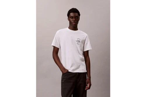 Calvin Klein Embroidered Logo T-Shirt Ανδρικό (LV04RE825G YAF)