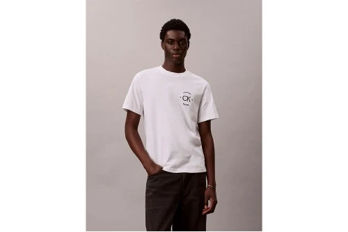 Calvin Klein Embroidered Logo T-Shirt Ανδρικό (LV04RE825G YAF)