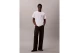 Calvin Klein Embroidered Logo Ανδρικό Κοντομάνικο T-Shirt Λευκό