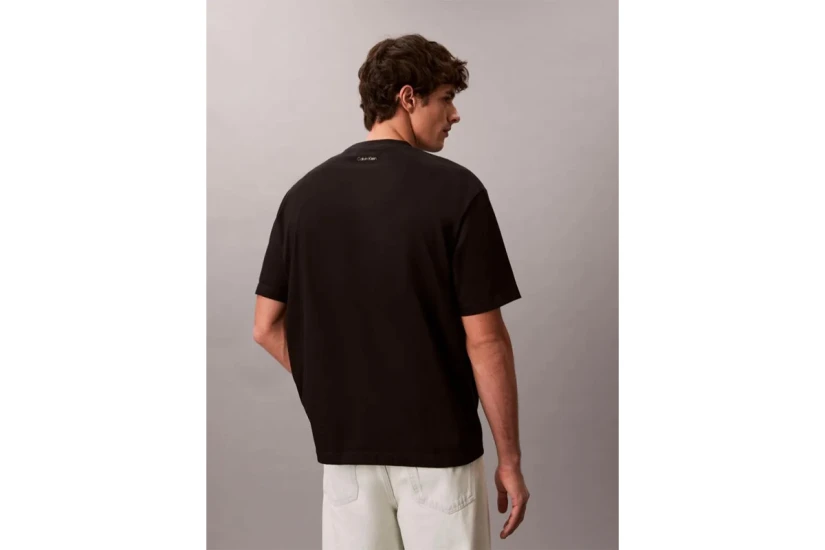 Calvin Klein Graphic Seasonal Ανδρικό Κοντομάνικο T-Shirt Μαύρο