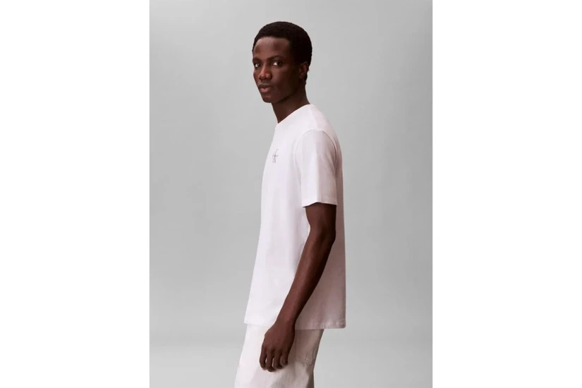 Calvin Klein Ανδρικό Κοντομάνικο T-Shirt Λευκό