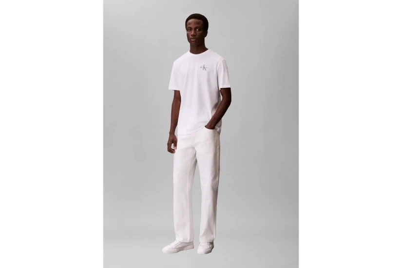 Calvin Klein Ανδρικό Κοντομάνικο T-Shirt Λευκό