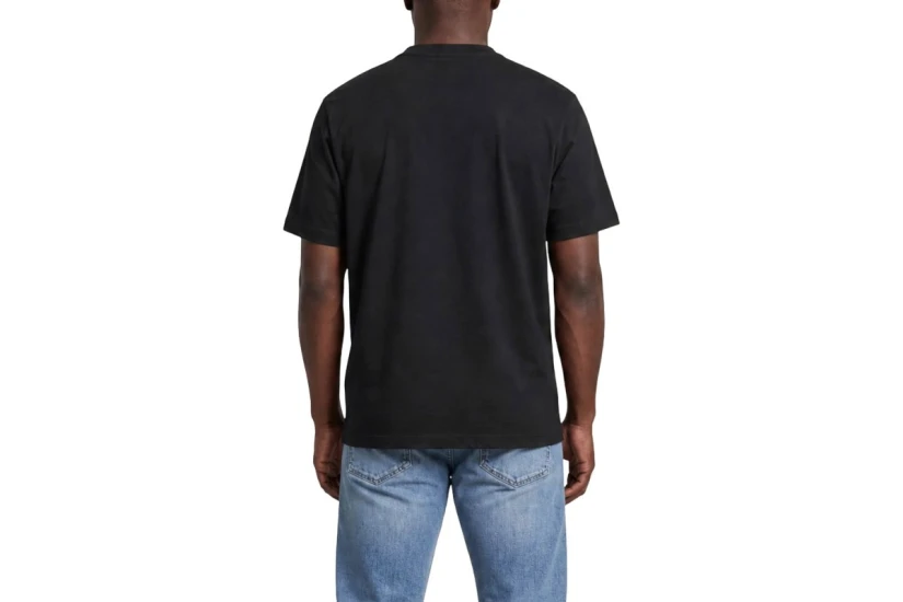 Calvin Klein Relaxed Embossed Logo Ανδρικό Κοντομάνικο T-Shirt Μαύρο