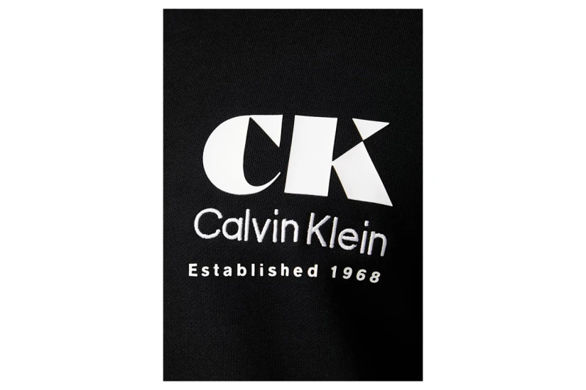 Calvin Klein Ανδρικό Φούτερ με Κουκούλα Μαύρο