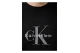 Calvin Klein Ανδρική Μακρυμάνικη Μπλούζα με Λαιμόκοψη Μαύρη