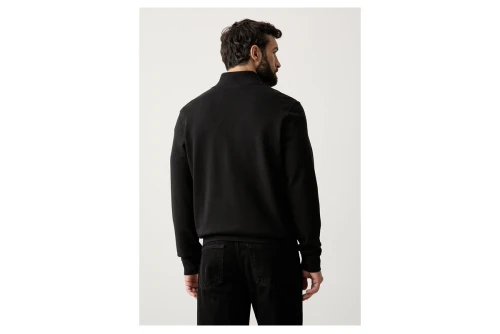 Calvin Klein Monologo Μπλούζα Με Φερμουάρ Ανδρική (LV04RG280G UB1)