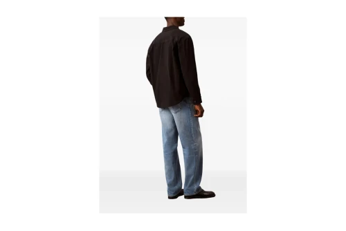 Calvin Klein Cotton Canvas Πουκάμισο Μακρυμάνικο Ανδρικό (LV04RG407G UB1)