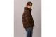 Calvin Klein Relaxed Nylon Ανδρικό Μπουφάν Puffer με Κουκούλα Καφέ