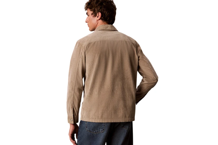 Calvin Klein Ls Corduroy Easy Overshirt (LV04RH115G HMT)