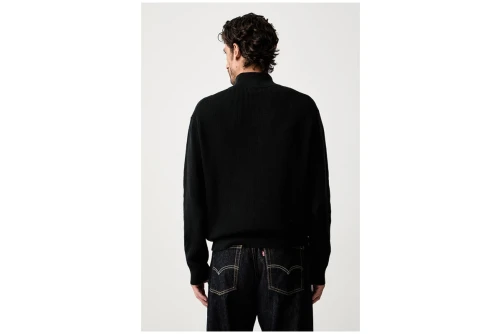 Calvin Klein Cotton Waffle Πουλόβερ Με Φερμουάρ Ανδρικό (LV04RH327G UB1)