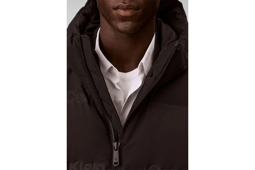 Calvin Klein Relaxed Logo Heat Seal Down Μπουφάν Puffer Ανδρικό (LV04RH523G UB1)