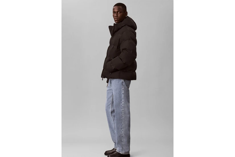Calvin Klein Relaxed Logo Heat Seal Down Μπουφάν Puffer Ανδρικό (LV04RH523G UB1)