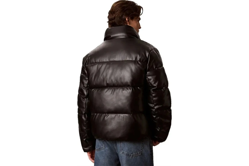 Calvin Klein Μπουφάν Puffer Δερματίνη Ανδρικό (LV04RH530G UB1)