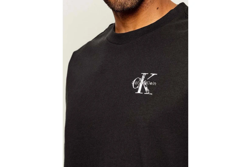 Calvin Klein Monologo Back Graffiti T-Shirt Ανδρικό (LV04RH846G UB1)