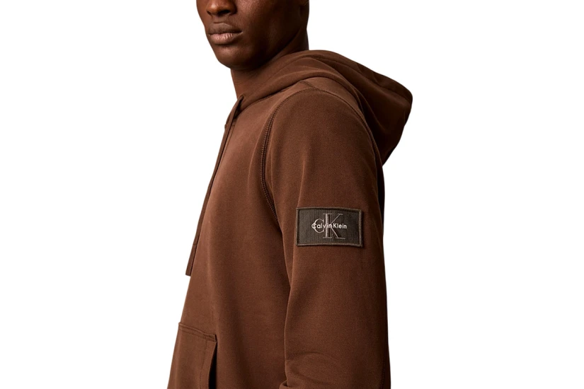 Calvin Klein Ls Eu 350Terry Badge Hoodie (LV04RJ201G WFM)